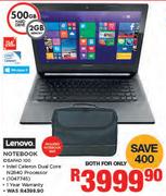Lenovo 15.6" Notebook Ideapad 100