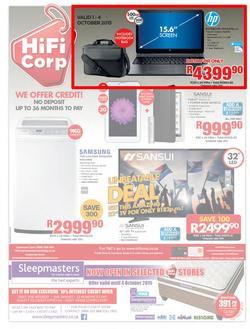 HiFi Corp : Unbeatable Deals (1 Oct - 4 Oct 2015), page 8