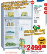 Hisense 220L White Fridge/Freezer H220TWH