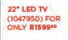 Sansui 22" LED TV