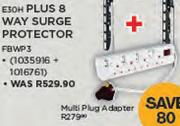 Barkan 8 Way Surge Protector FBWP3