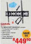 Loctek TV Bracket Bundle AVK204