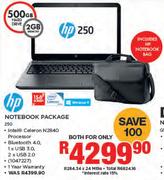 HP Notebook Package 250
