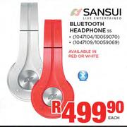 Sansui bluetooth headphones best sale