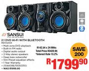 Sansui 2.1 DVD Hi-Fi With Bluetooth MDVX2003