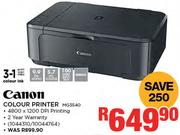 Canon Colour Printer MG3540