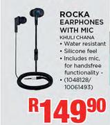 Rocka Earphones With Mic KHULI Chana