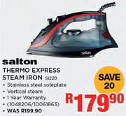 Salton Thermo Express Steam Iron S1220