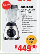 Salton Jug Blender With Mill SB400E