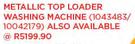 Samsung Metallic Top Loader Washing Machine
