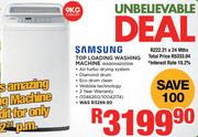 Samsung Top Loading Washing Machine WA90H4200SW