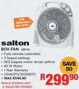 Salton Box Fan SBF45