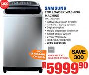 Samsung 13Kg Top Loader Washing Machine WA13J5730SS