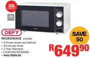Defy 20L Microwave DMO367