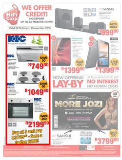 HiFi Corp : Sale (29 Oct - 1 Nov 2015), page 16