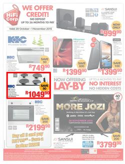 HiFi Corp : Sale (29 Oct - 1 Nov 2015), page 16