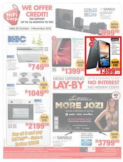 HiFi Corp : Sale (29 Oct - 1 Nov 2015), page 16