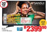 Sansui 32" LED TV SLED32HDR
