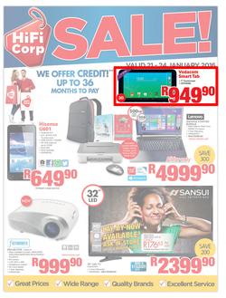 HiFi Corp : Sale (21 Jan - 24 Jan 2016), page 1