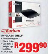Barkan AV Glass Shelf