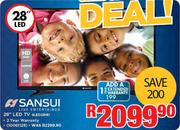 Sansui 28" HD Ready LED TV SLED28HD