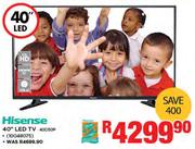 Hisense 40" Full HD LED TV 40D50P
