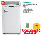 Hisense 8kg Top Loader Washing Machine WTS802