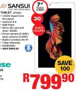 Sansui 7" Tablet S7042G