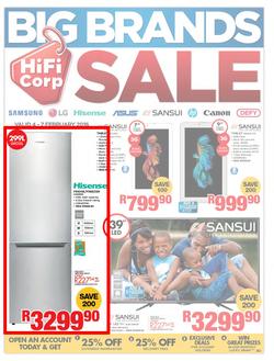 HiFi Corp : Big Brands Sale (4 Feb - 7 Feb 2016), page 1