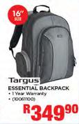 Targus 16" Essential Backpack