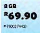 Samsung 8GB SD and MicroSD