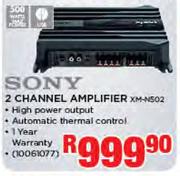 Sony 2 Channel Amplifier XM-N502