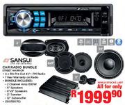 Sansui Car Radio Bundle STREET WARRIOR