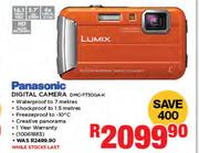 Panasonic Digital Camera DMC-FT30GA-K