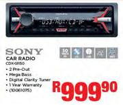 Sony Car Radio CDX-G1150