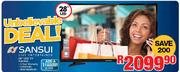 Sansui 28" HD Ready LED TV SLED28HD