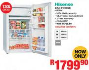 Hisense 130Ltr Bar Fridge H130RW