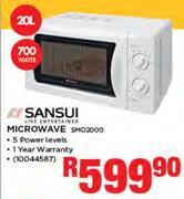 Sansui 20Ltr Microwave SMO2000