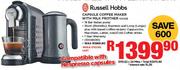 Russell Hobbs Capsule Coffee Maker With Milk Frother VIVACE