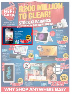 HiFi Corp : Why Shop Anywhere Else? (18 Feb - 21 Feb 2016), page 1