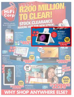 HiFi Corp : Why Shop Anywhere Else? (18 Feb - 21 Feb 2016), page 1