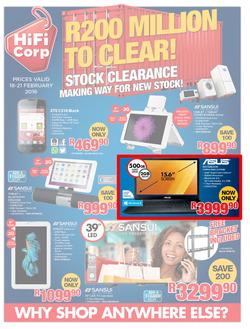 HiFi Corp : Why Shop Anywhere Else? (18 Feb - 21 Feb 2016), page 1