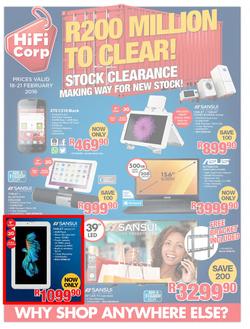 HiFi Corp : Why Shop Anywhere Else? (18 Feb - 21 Feb 2016), page 1