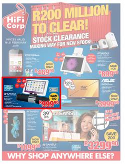 HiFi Corp : Why Shop Anywhere Else? (18 Feb - 21 Feb 2016), page 1