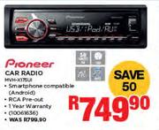 Pioneer Car Radio MVH-X175UI