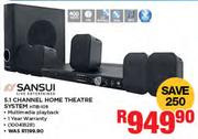 Sansui 5.1 Channel Home Theatre System HTIB-1011