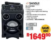 Sansui PA System PA 1000
