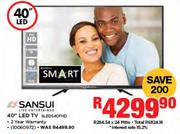 Sansui 40" Smart Full HD LED TV SLEDS40FHD