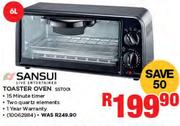Sansui 6Ltr Toaster Oven SST001