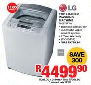 LG 11kg Top Loader Washing Machine T1108TEFTN